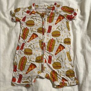 Little Sleepies Fast Foodie Bodysuit One Piece